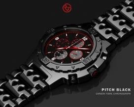碳纤维腕表-手表设计-出自加拿大Richard设计师
