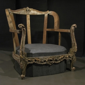 伦敦设计师JamesPlumb-复古奢侈靠背椅
