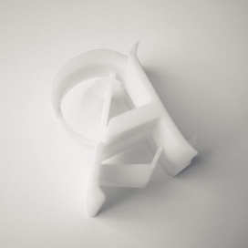 三维印刷术3D Typography字体设计