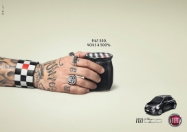 菲亚特汽车2012平面广告
