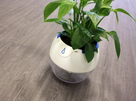 自浇水花盆Plant Pod设计