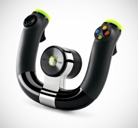 Xbox 360无线高速车轮-游戏柄设计