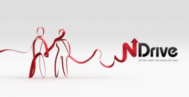 红绳-绸缎红节艺术-NDRIVE导航