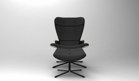 符合人体工程学的椅子-美国Jordi Borras Albert工业设计师作品