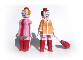 乌尔里克和安妮卡-空姐玩具-荷兰阿纳姆Marshall Alexander设计师作品