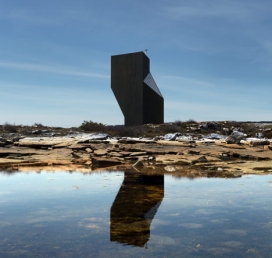 扭曲的小塔-挪威建筑师Saunders Architecture作品
