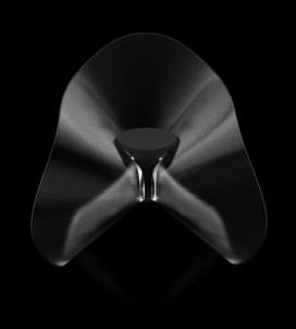 Dicibio扭曲拉丝椅子设计-丹麦Darko Nikolić设计师作品