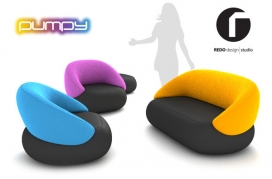 五彩缤纷的沙发设计-波兰Redo工业设计工作室作品
