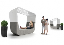 EMO躺椅设计-配备Wi-Fi和集成扬声器播放音乐系统