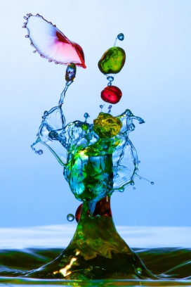 Water Sculptures水雕塑-慢镜头下的水花四溅-哥伦比亚波哥大Juan Pablo Gaviria摄影师作品