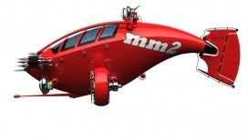 MM2海王星微型潜水艇设计-美国Row 0工业设计师作品