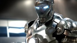 钢铁侠-高清晰铁人-2战争机器人壁纸