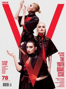 V Magazine时尚杂志封面设计