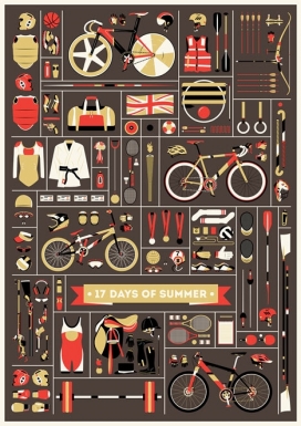 2012伦敦奥运会海报-Jordon Cheung设计师作品-奥运会的纪念品