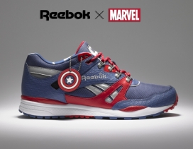 锐步Reebok X Marvel运动鞋设计-美国Anthony Petrie设计师作品