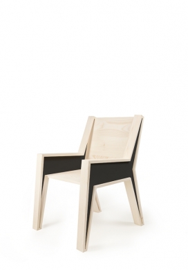 不同颜色组合的Outline椅子-乌克兰伊万诺弗兰科夫斯Michael Samoriz工业设计师作品，