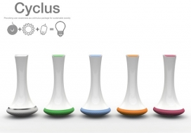 Cyclus Step2弹簧驱动的便携式手机发电机-英国Satoshi Yanagisawa设计师作品