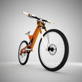 智利圣地亚哥Francisco Cangas工业设计师作品-TURNER DHR自行车