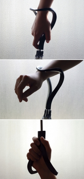 绳子伞手柄-日本横滨Yurii Kasao设计师作品