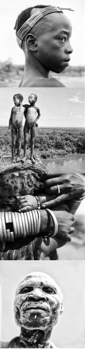 南埃塞俄比亚-卡罗穆尔西部落居民纪实黑板人像-智利Ralph Bennett Crignola摄影师作品