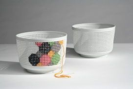 针织秀碗-法国巴黎Guillaume Delvigne手工艺设计师作品