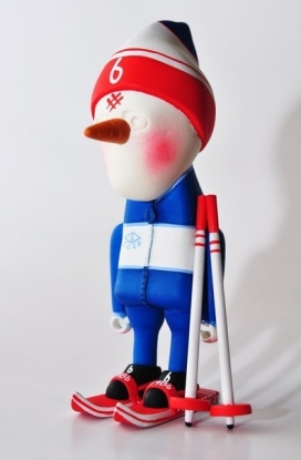 冬季滑雪病人6号-乌克兰基辅Patient No6玩具设计师作品