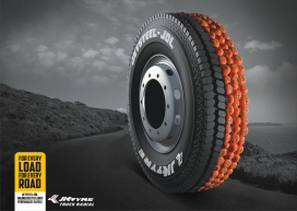 JK Tyre汽车轮胎平面广告