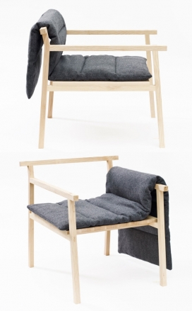 小巨人的椅子-是丹麦一位刚毕业Signe Hytte学生作品