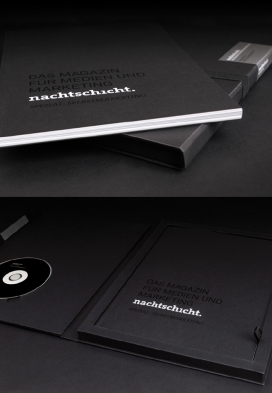 德国Nachtschicht媒体市场营销杂志设计