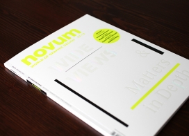 Novum简洁大气宣传册书籍设计-Novum是德国最古老的平面杂志