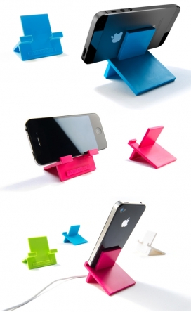 五彩iPhone手机支架设计