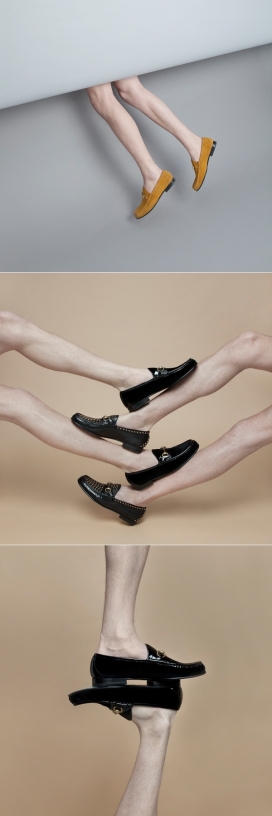 创意脚与鞋-Gucci古奇广告欣赏