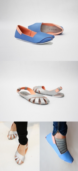 UNifold切片鞋概念设计