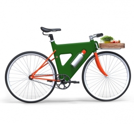 Placha-内置塑料架的自行车