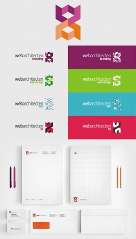 WebArchitecten™标识品牌设计