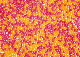 高清晰紫黄口香糖果壁纸