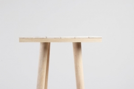 探索墨西哥当代家具-低温陶瓷面Antonieta木质椅子