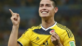 哥伦比亚职业足球运动员-詹姆斯・罗德里格斯球星壁纸