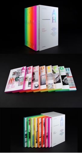 彩虹反射宣传册书籍设计