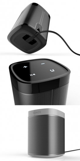 Sonos智能立体音箱喇叭设计