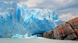 阿根廷莫雷诺大冰川