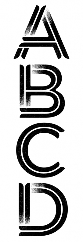 Gothic Gotham-哥特式的字母设计