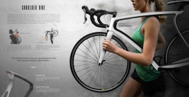 Shoulder Bike-轻便自行车钢架设计