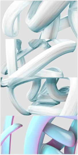 中国白酒3D立体字设计-想表达笔触的流动性，揭示其更深层次的意义，带有标识的变体，看起来像一个中国印