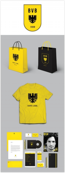 Borussia Dortmund Rebrand品牌设计