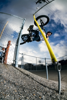 BMX-自行车极限运动摄影图