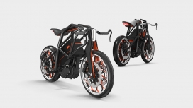 KTM ION-一个现代独特的传统公路越野电动摩托车自行车-代表了纯洁，冒险和出色的性能