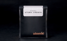 Atomic原子咖啡饮料包装设计-具有严格的品质和工艺的激情