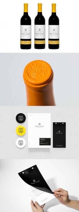 Monte Xanic-独一无二的葡萄酒品牌包装设计