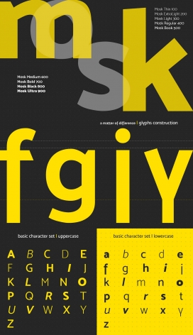 Mosk Typeface (Free)-小写字母品牌设计